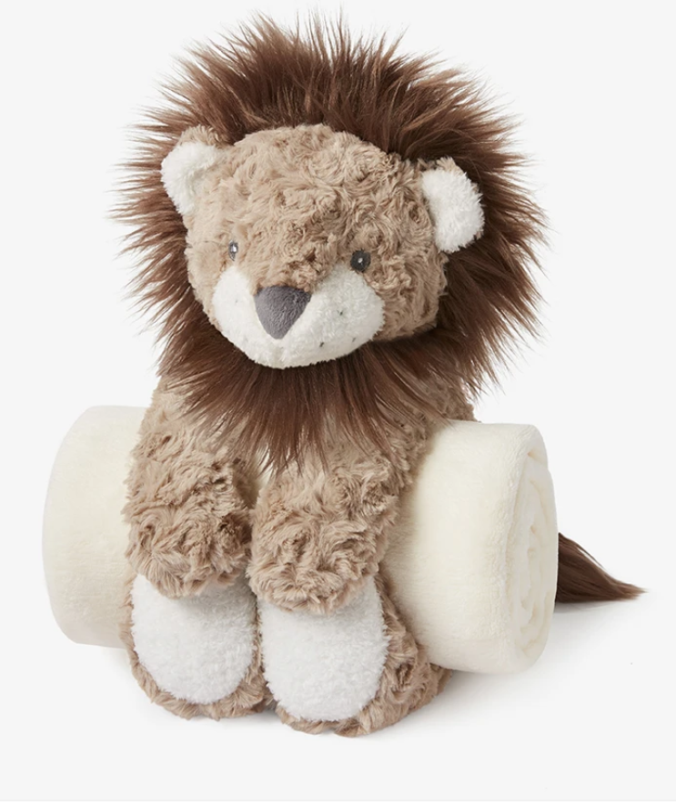 Swirl Lion Bedtime Huggie Plush Toy