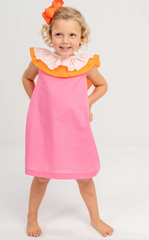 Ally Kole Pink and Orange Dress