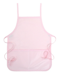 Wipeable Smock- Pink Check