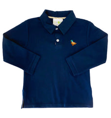 Mallard Long Sleeve Polo Shirt
